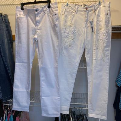 Size 8/10 Brand New Pants & Skirts: Liz Claiborne, Talbots, Nautica, & More (MBC-HS)