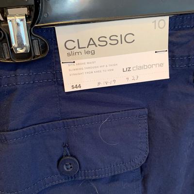 Size 8/10 Brand New Pants & Skirts: Liz Claiborne, Talbots, Nautica, & More (MBC-HS)