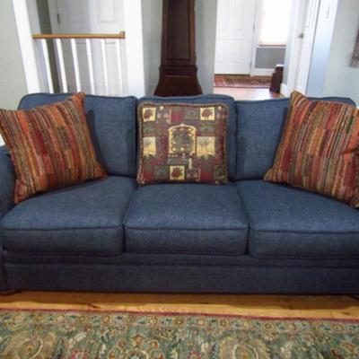 Havertys Upholstered Sofa- Approx 88