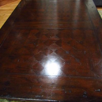 Solid Wood Coffee Table by Hekman- Measures Approx 59