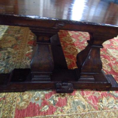 Solid Wood Coffee Table by Hekman- Measures Approx 59