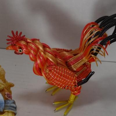 ROOSTER FIGURINES