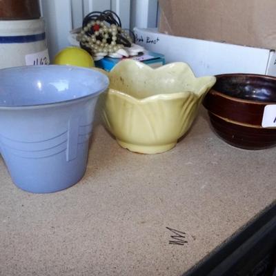 Variety of Small Pots