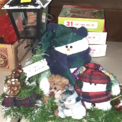 Snowman Christmas Decor