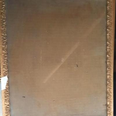 Antique Glass with Frame Wa