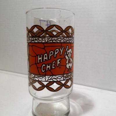 Collectible Happy Chef Coca Cola Glass