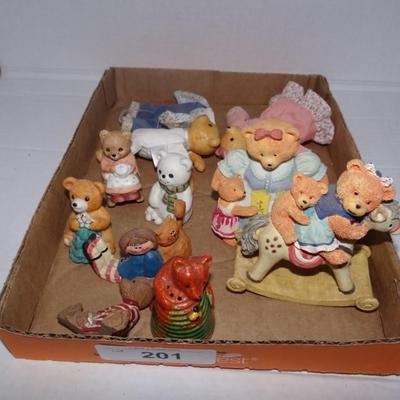 Flat of Collectible Bears