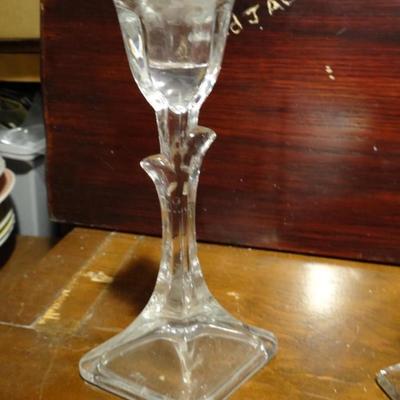 FLOWER CRYSTAL CANDLE HOLDER