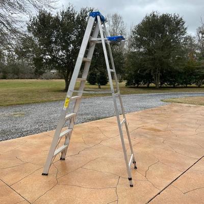 WERNER ~ 8' Aluminum Ladder