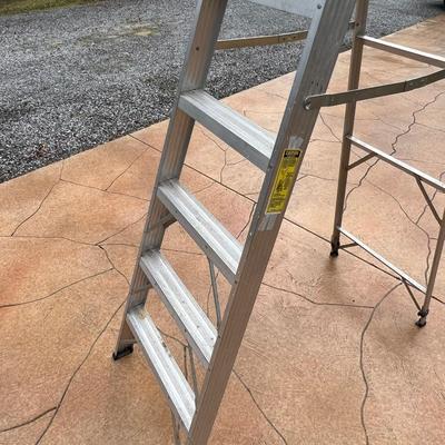 WERNER ~ 8' Aluminum Ladder