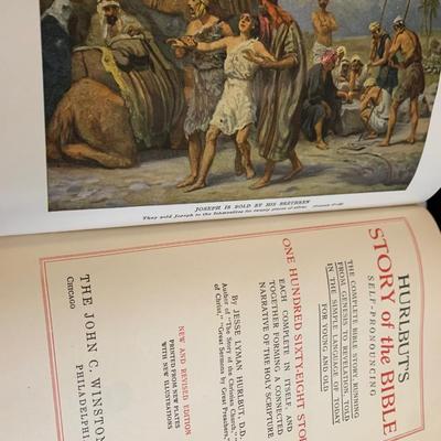 1932 Hurlbutâ€™s Story of The Bible Illustrated