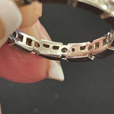 4 MATCHING STERLING SILVER BANDS