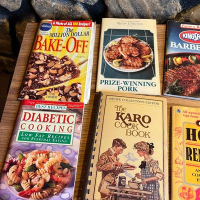 Lot of cook books