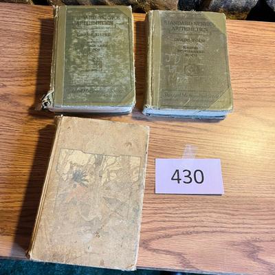 Lot of antique books