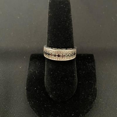 BEAUTIFUL STERLING SILVER WITH AUTHENTIC  DIAMONDS