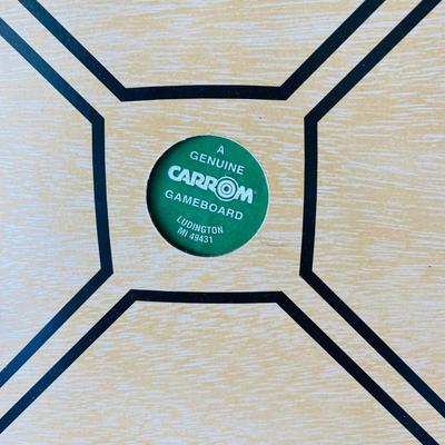 Carrom Game Tabletop  and Roll Up Checkerboard (GR-SL)