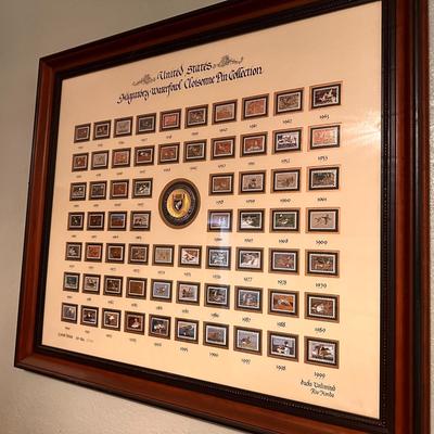 Ducks Unlimited United States Migratory Waterfowl Birds CloisonnÃ© Pin Collection 1934 to 1999