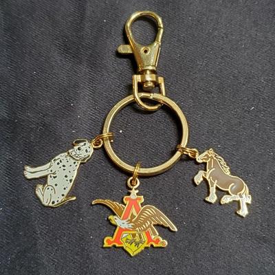 Vintage Anheuser Busch Keychain