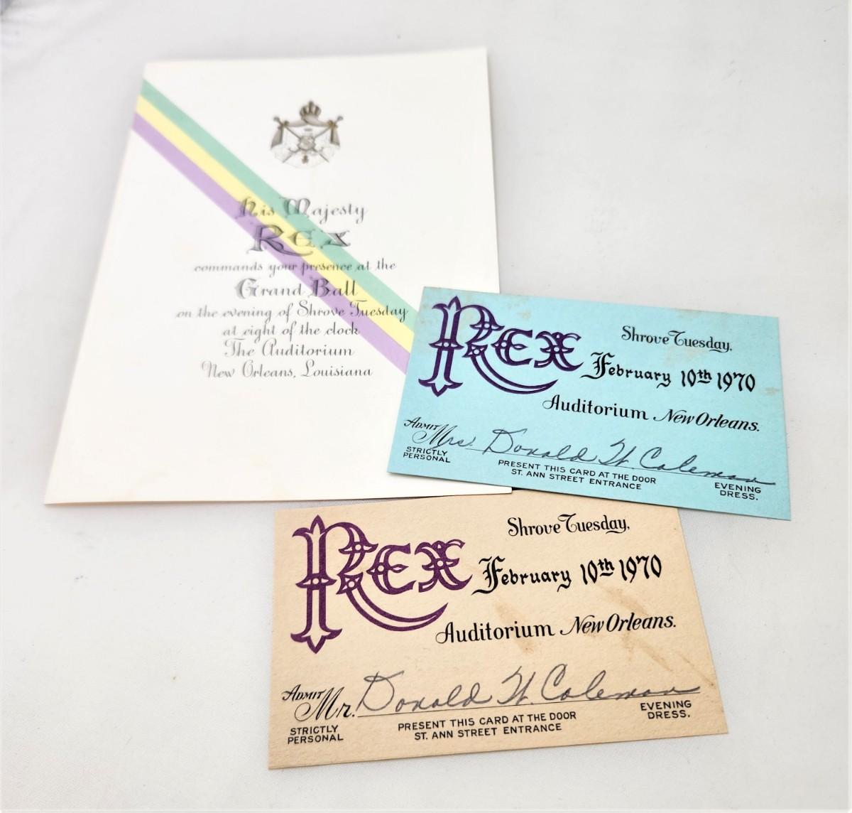 mardi gras rex ball