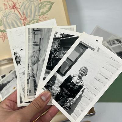 Vintage Lot of Black & White Photographs Family Artifacts Keepsakes Antique Cabinet Cards & More