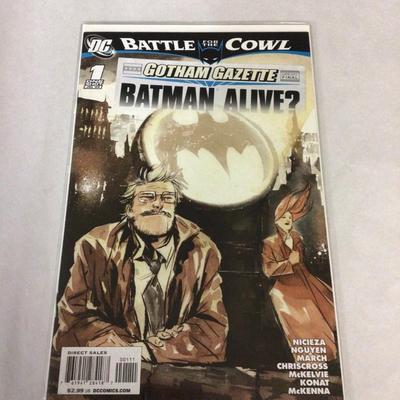 Batman battle for the cowl #1