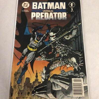 Batman versus predator #1