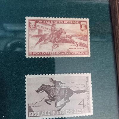 VINTAGE PONY EXPRESS POSTAGE STAMPS | EstateSales.org