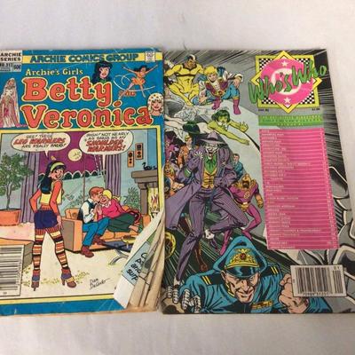 Lot of two comics