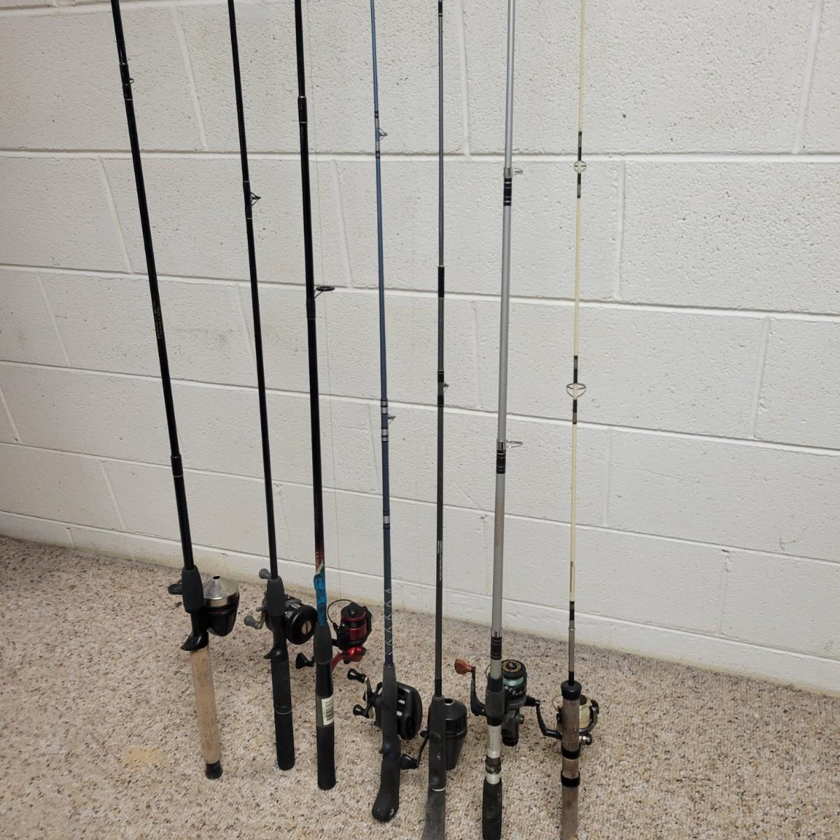 Quantum and Abu Garcia Spin Reels, Bait Casters, & Rods (SS-DW ...