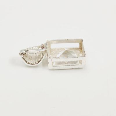 BEAUTIFUL .925 SILVER & CZ PENDANT