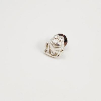 HANDCRAFTED STERLING SILVER FROG PIN
