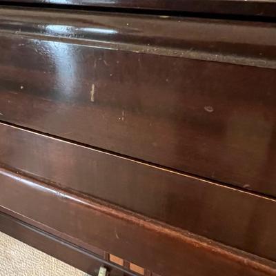 Wurlitzer Console Piano W/ Bench & More (DR-RG)