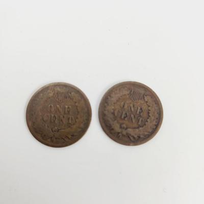 2 - 1905 INDIAN HEAD PENNIES