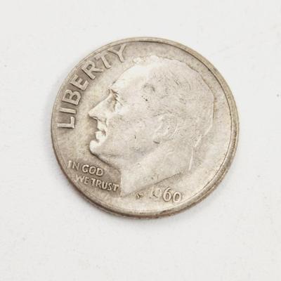 1960 90% SILVER DIME
