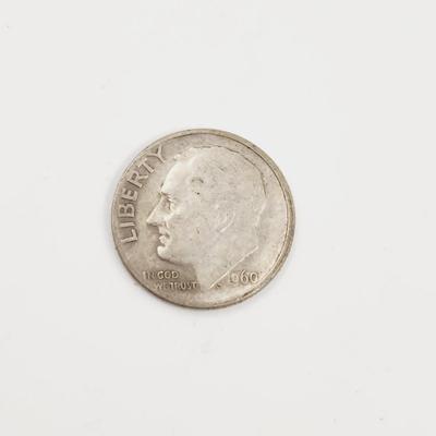 1960 90% SILVER DIME