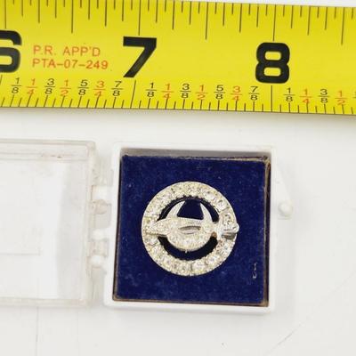 MASONIC TEMPLE LAPEL PIN