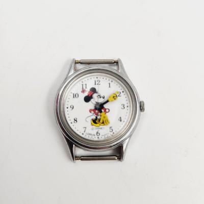 VINTAGE MICKEY & MINNIE WATCH PIECES