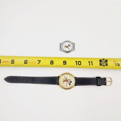 VINTAGE MICKEY & MINNIE WATCH PIECES