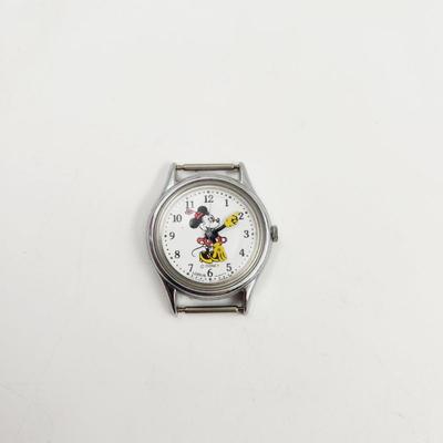VINTAGE MICKEY & MINNIE WATCH PIECES