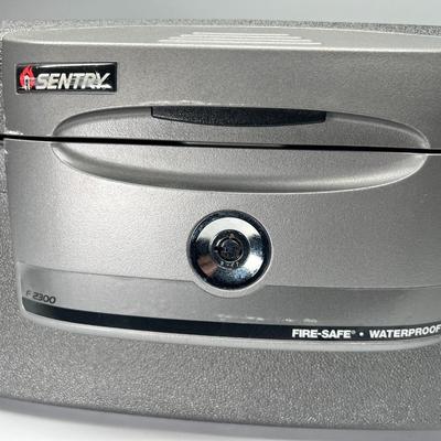 Sentry F2300 Fire Safe Waterproof Lock Box Safe