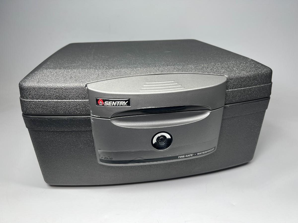 Sentry F2300 Fire Safe Waterproof Lock Box Safe