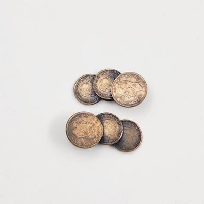 VIBTAGE CLIP COIN EARRINGS