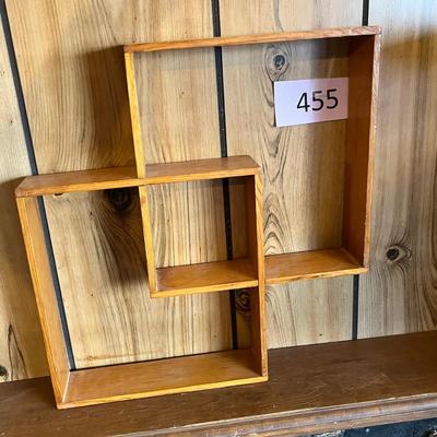 Vintage Shadowbox Shelves