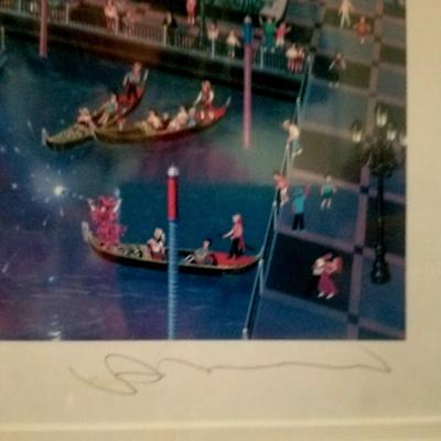 Alexander Chen "The Grand View" Las Vegas Signed Numbered Serigraph Art Print
