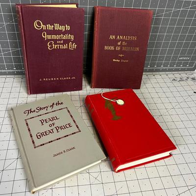 4 Vintage LDS Books 