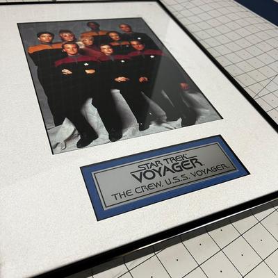 Star Trek Voyage Photo Framed 
