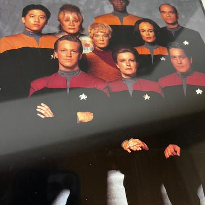 Star Trek Voyage Photo Framed 
