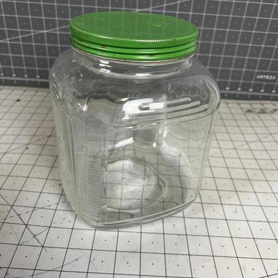 Antique Green Lid Jar - 1 Gallon 
