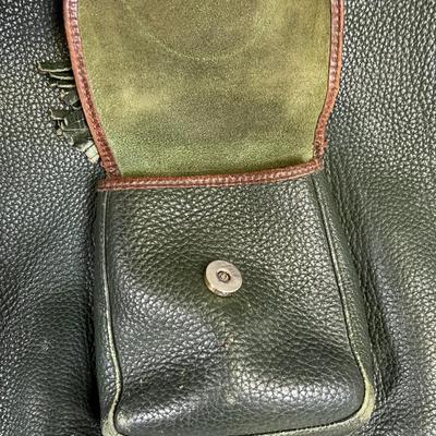 GREEN Dooney & Burke Leather Purse