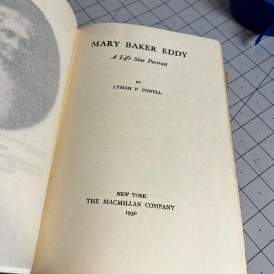 Mary Baker Eddy by Lyman Powell 1930 Biography 
